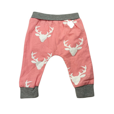 Girls pink, stretchy leggings / bottoms, EUC, size 00,  