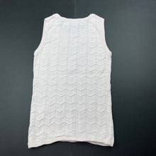 Load image into Gallery viewer, Girls MISSONI, pale pink knitted cotton vest / sweater, EUC, size 6,  