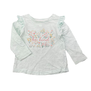 Girls Dymples, cotton long sleeve top, FUC, size 0,  