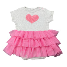 Load image into Gallery viewer, Girls Next, cotton &amp; tulle tutu romper, FUC, size 0,  