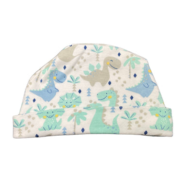unisex lightweight, hat / beanie, dinosaurs, EUC, size 0000,  