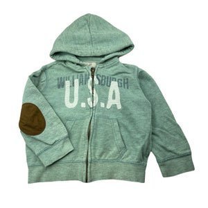 Boys Zara, zip hoodie sweater, GUC, size 3-4,  