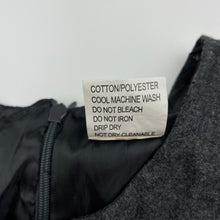 Load image into Gallery viewer, Girls Princess, embroidered Belle lined checked dress , EUC, size 5, L: 64cm