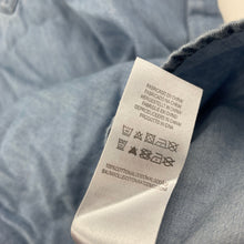 Load image into Gallery viewer, Girls Primark, chambray cotton shirt dress, NEW, size 5-6, L: 63cm approx