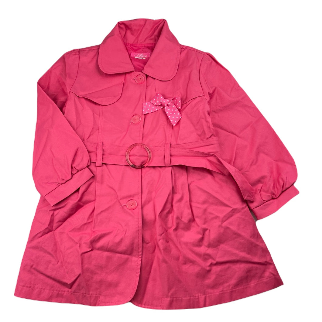 Girls Alice, lined lightweight jacket / coat, no size, L: 54cm, shoulder to cuff: 37cm, light marks left shoulder, FUC, size 5-6,  