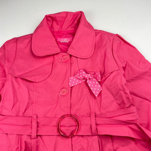 Girls Alice, lined lightweight jacket / coat, no size, L: 54cm, shoulder to cuff: 37cm, light marks left shoulder, FUC, size 5-6,  