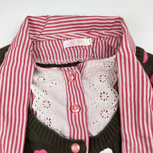 Load image into Gallery viewer, Girls IDOLL, all-in-one cotton sweater / top, EUC, size 6,  