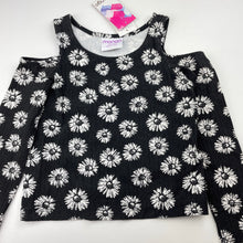 Load image into Gallery viewer, Girls Mango, floral open-shoulder long sleeve top, NEW, size 10,  