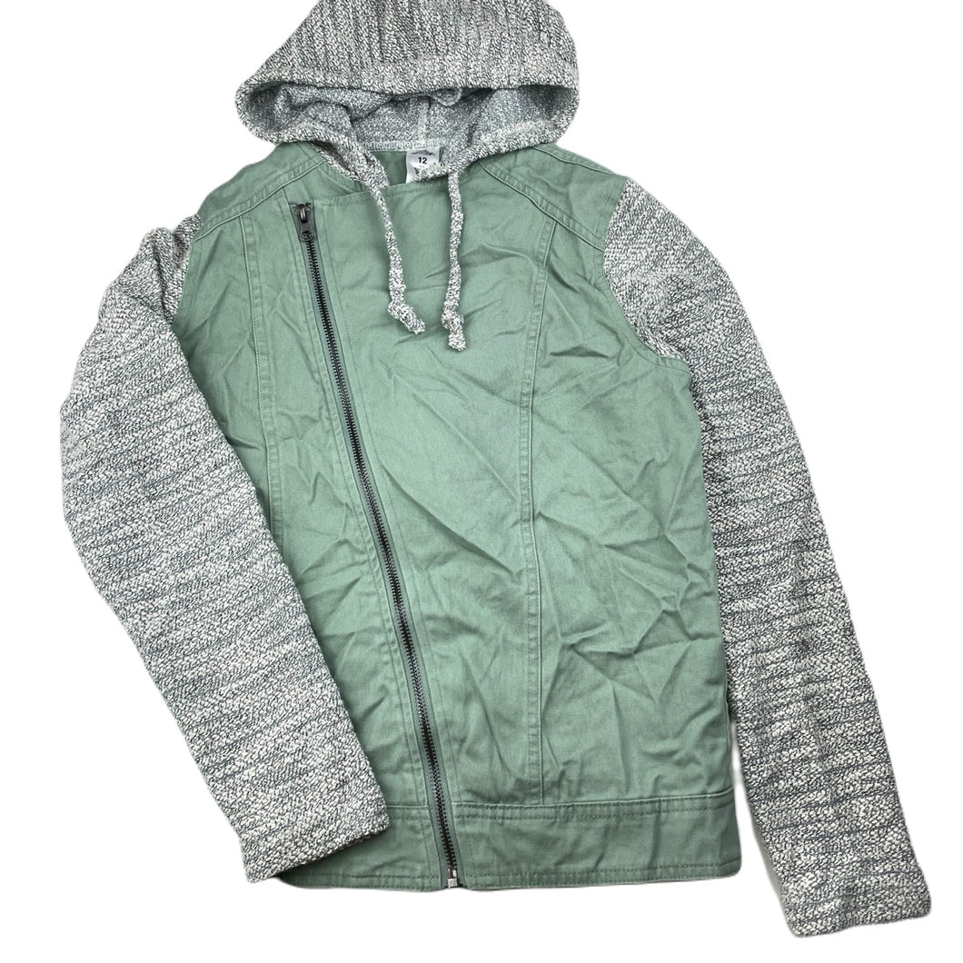 Girls Miss Understood, lightweight cotton hooded jacket, NEW, size 12,  