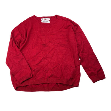 Girls Zara, red lightweight knit sweater / jumper, EUC, size 5,  