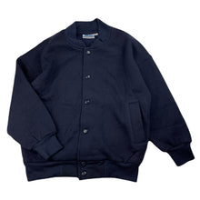 Load image into Gallery viewer, unisex Condor, navy fleece lined school jacket / sweater, EUC, size 6,  