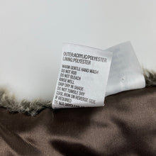 Load image into Gallery viewer, Girls Miss Understood, faux fur vest / jacket, single hook fasten, FUC, size 10,  