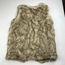Load image into Gallery viewer, Girls Miss Understood, faux fur vest / jacket, single hook fasten, EUC, size 14,  