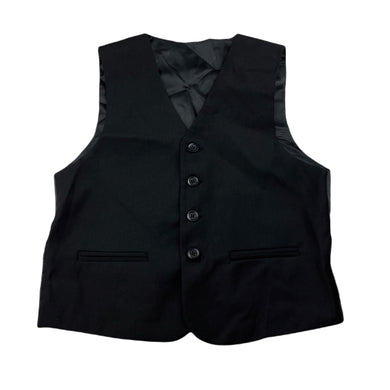 Boys Mini World, black suit / formal waistcoat / vest, EUC, size 10,  