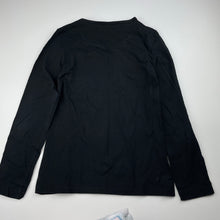Load image into Gallery viewer, Girls Target, black stretchy long sleeve top, EUC, size 12,  