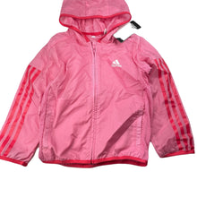Load image into Gallery viewer, Girls Adidas, lightweight packable windbreaker jacket, NEW, size 6,  