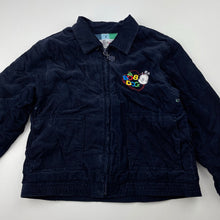 Load image into Gallery viewer, Boys BOB DOG, lined navy corduroy cotton lightweight jacket, GUC, size 3,  