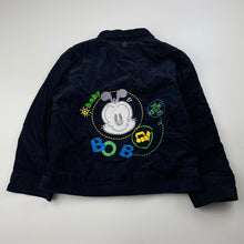 Load image into Gallery viewer, Boys BOB DOG, lined navy corduroy cotton lightweight jacket, GUC, size 3,  
