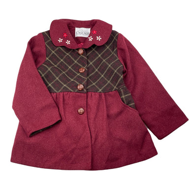 Girls CASCADE CLASSICS, lightweight jacket / coat, no size, armpit to armpit: 31.5cm, shoulder to cuff: 36cm, EUC, size 5,  
