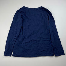 Load image into Gallery viewer, Girls Miss Understood, navy cotton long sleeve t-shirt / top, EUC, size 8,  