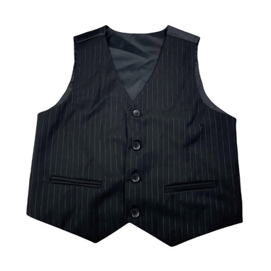 Boys Mini World, pin stripe suit/formal waistcoat/vest, EUC, size 10,  
