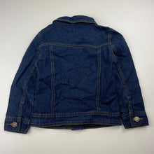 Load image into Gallery viewer, Girls Tickled Pink, dark stretch denim jacket, EUC, size 5,  