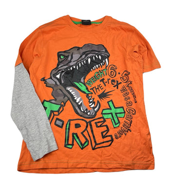 Boys Next, cotton long sleeve top, dinosaur, NEW, size 9,  