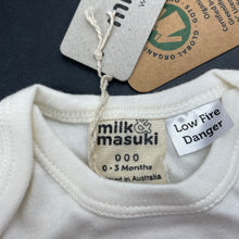 Load image into Gallery viewer, Girls Milk &amp; Masuki, organic cotton long sleeve top, fox, NEW, size 000,  