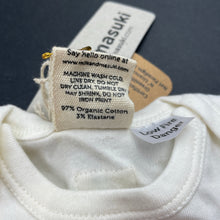 Load image into Gallery viewer, Girls Milk &amp; Masuki, organic cotton long sleeve top, fox, NEW, size 000,  