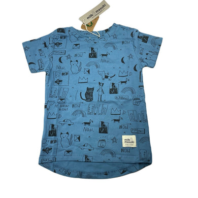 Boys Milk & Masuki, organic cotton blend t-shirt/top, NEW, size 3,  
