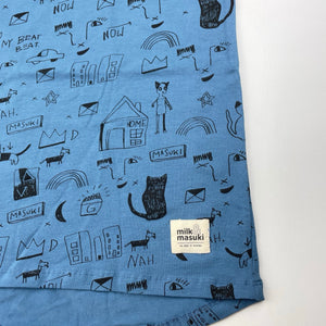 Boys Milk & Masuki, organic cotton blend t-shirt/top, NEW, size 7,  
