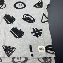 Load image into Gallery viewer, Girls Milk &amp; Masuki, organic cotton blend box tee dress, NEW, size 2, L: 49cm approx