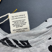 Load image into Gallery viewer, Girls Milk &amp; Masuki, organic cotton blend box tee dress, NEW, size 2, L: 49cm approx
