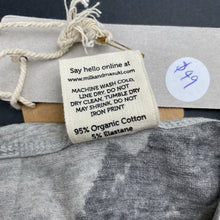 Load image into Gallery viewer, Girls Milk &amp; Masuki, organic cotton blend elastic waist dress, NEW, size 4, L: 52cm at front