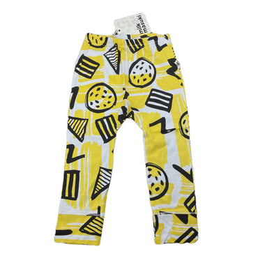 Girls Milk & Masuki, organic cotton leggings / bottoms, elasticated, NEW, size 2,  