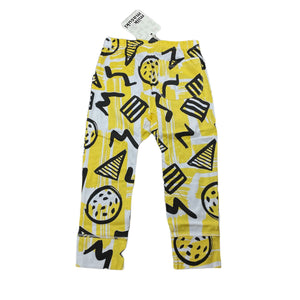 Girls Milk & Masuki, organic cotton leggings / bottoms, elasticated, NEW, size 3,  