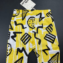 Load image into Gallery viewer, Girls Milk &amp; Masuki, organic cotton leggings / bottoms, elasticated, NEW, size 3,  