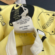 Load image into Gallery viewer, unisex Milk &amp; Masuki, organic cotton zip coverall / romper, bears picnic, NEW, size 00,  