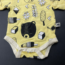 Load image into Gallery viewer, unisex Milk &amp; Masuki, organic cotton bodysuit / romper, bears picnic, NEW, size 0000,  