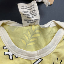 Load image into Gallery viewer, Girls Milk &amp; Masuki, organic cotton blend romper dress, bears picnic, NEW, size 2, L: 48cm