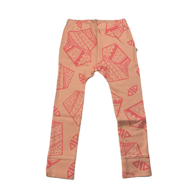 Girls Milk & Masuki, pink organic cotton leggings/bottoms, NEW, size 3,  