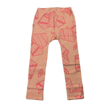 Load image into Gallery viewer, Girls Milk &amp; Masuki, pink organic cotton leggings/bottoms, NEW, size 3,  