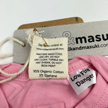 Load image into Gallery viewer, Girls Milk &amp; Masuki, organic cotton ruffle romper, believe, NEW, size 1,  