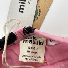 Load image into Gallery viewer, Girls Milk &amp; Masuki, organic cotton leggings / bottoms, believe, NEW, size 0000,  