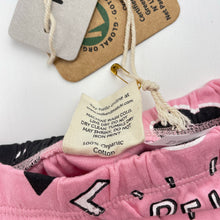 Load image into Gallery viewer, Girls Milk &amp; Masuki, organic cotton leggings / bottoms, believe, NEW, size 0000,  