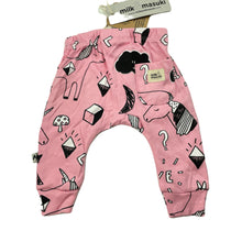 Load image into Gallery viewer, Girls Milk &amp; Masuki, organic cotton leggings / bottoms, believe, NEW, size 000,  