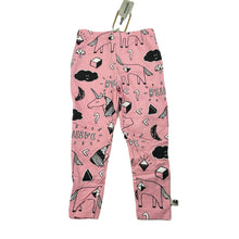 Load image into Gallery viewer, Girls Milk &amp; Masuki, stretchy organic leggings, believe, Inside leg: 34cm, NEW, size 3,  