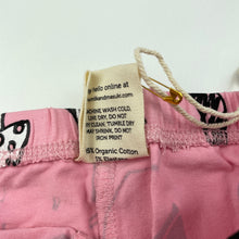 Load image into Gallery viewer, Girls Milk &amp; Masuki, stretchy organic leggings, believe, Inside leg: 42cm, NEW, size 6,  