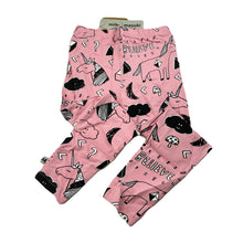 Load image into Gallery viewer, Girls Milk &amp; Masuki, stretchy organic leggings, believe, Inside leg: 42cm, NEW, size 6,  