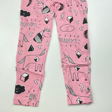 Load image into Gallery viewer, Girls Milk &amp; Masuki, stretchy organic leggings, believe, Inside leg: 45cm, NEW, size 7,  
